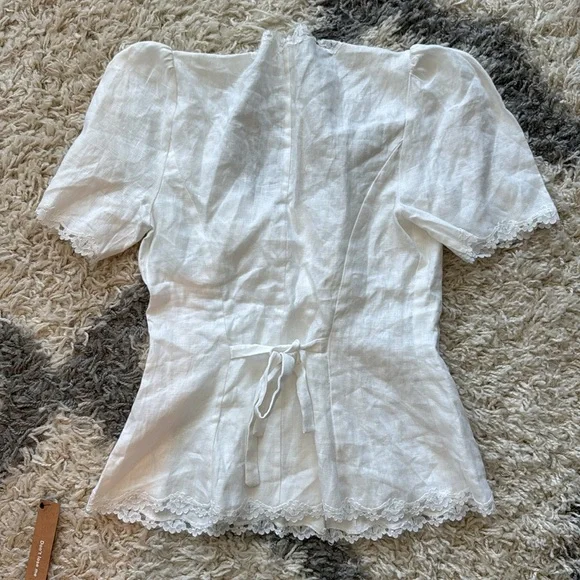 Reformation Anabella Linen Top - Picture 7 of 7